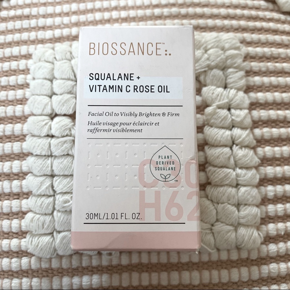 Biossance squalane + rose oil
